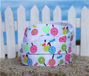 Summer Holiday Ribbon - Candy Pops